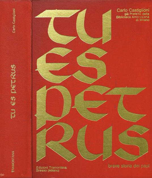 Tu es Petrus - Carlo Castiglioni - copertina