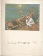 Testamento di Paolo VI