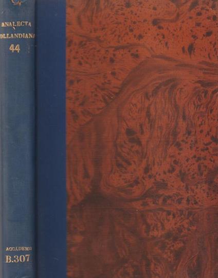 Analecta Bollandiana - Angelico da Civitavecchia - copertina