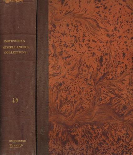 Smithsonian miscellaneous collections vol. XL - copertina