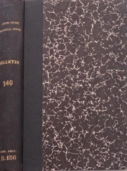 Contributions to economic geology 1907 - copertina