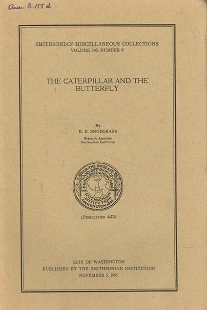 The caterpillar and the butterfly - copertina
