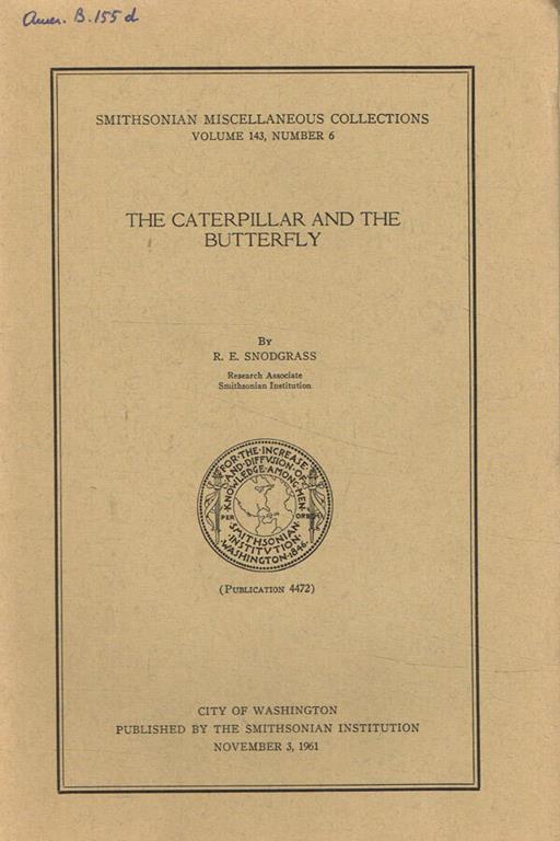 The caterpillar and the butterfly - copertina