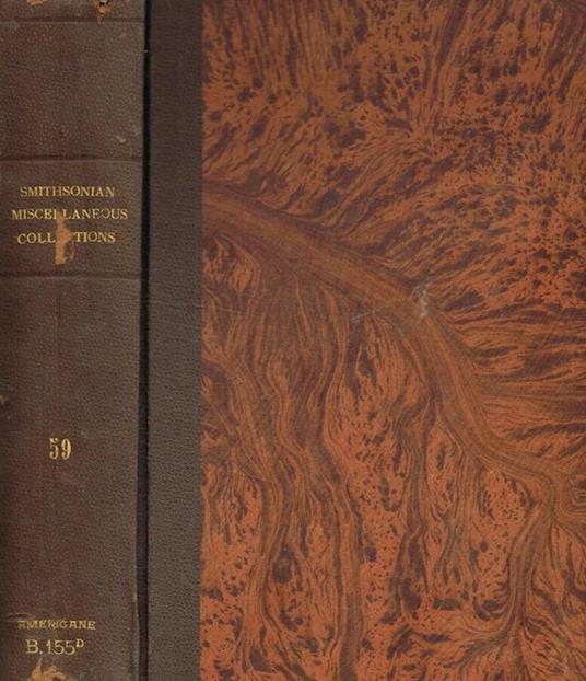 Smithsonian miscellaneous collections vol 59 - copertina