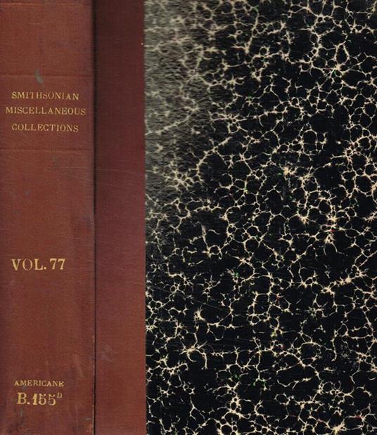Smithsonian miscellaneous collections vol.77 - copertina