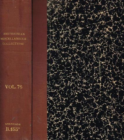Smithsonian miscellaneous collections vol.76 - copertina