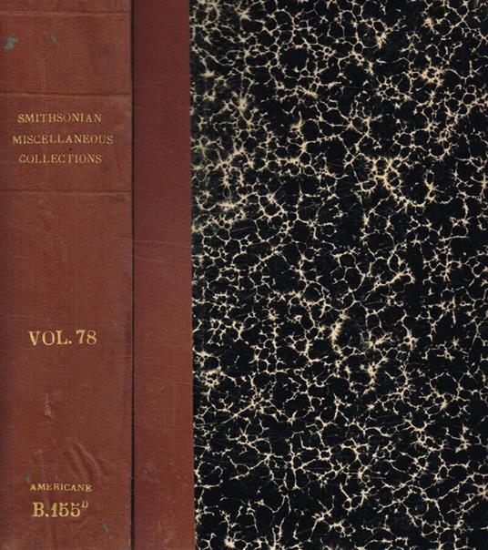 Smithsonian miscellaneous collections. Explorations and field-work of the smithsonian istitution in 1925 - copertina
