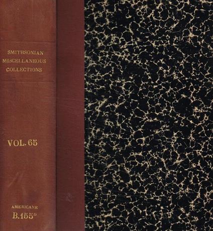 Smithsonian miscellaneous collections vol.65 - copertina