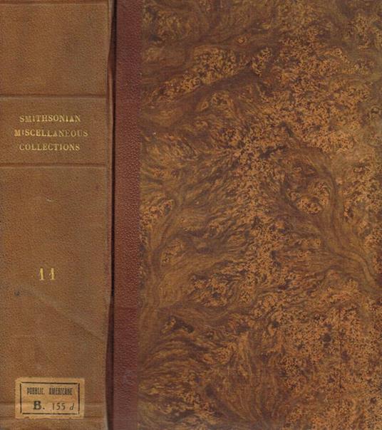 Smithsonian miscellaneous collections. Vol. XI - copertina