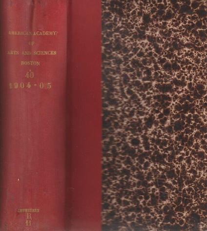 Proceedings of the American Academy of Arts and Sciences - Angelico da Civitavecchia - copertina