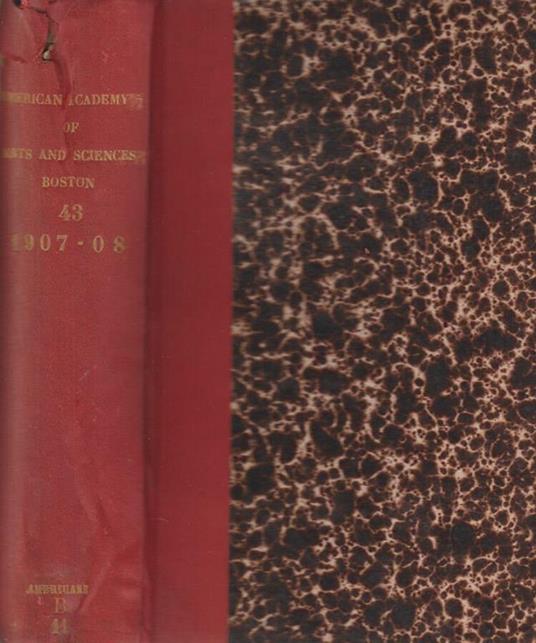 Proceedings of the American Academy of Arts and Sciences - Angelico da Civitavecchia - copertina
