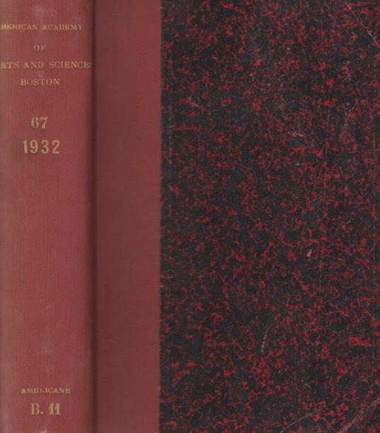 Proceedings of the American Academy of Arts and Sciences - Angelico da Civitavecchia - copertina