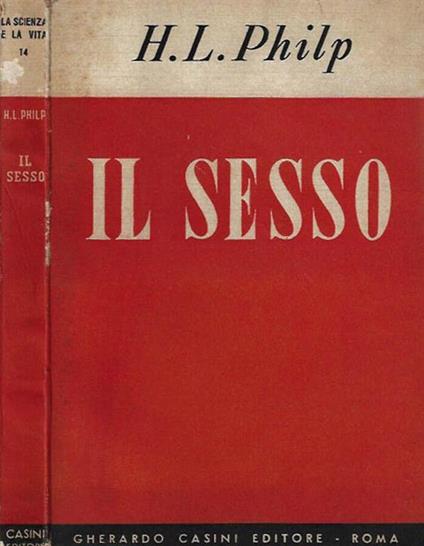 Il sesso - copertina