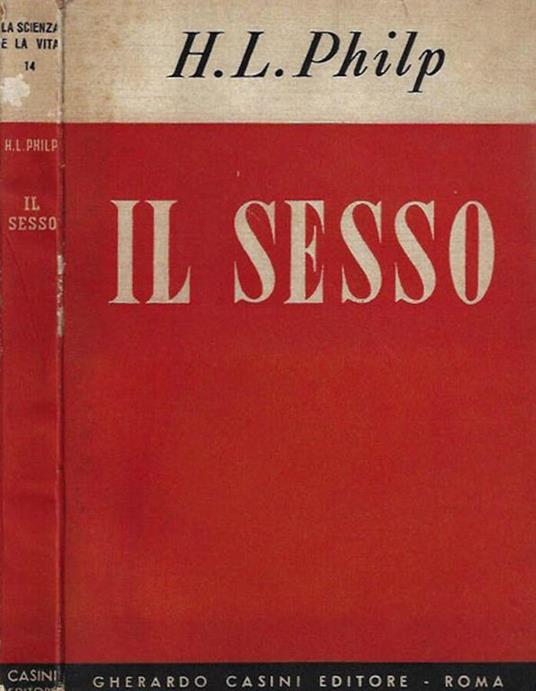 Il sesso - copertina