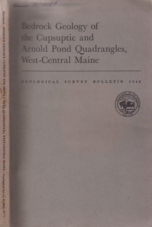 Geological Survey Bulletin 1346 - copertina