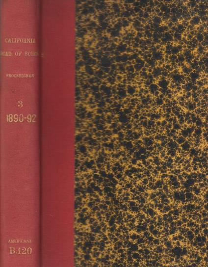 Proceedings of the California Academy of Sciences - Angelico da Civitavecchia - copertina