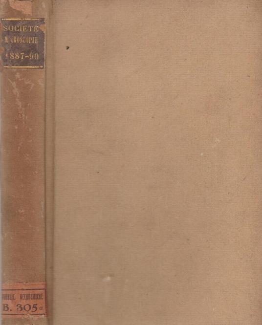 Société Belge de Microscopie - Angelico da Civitavecchia - copertina