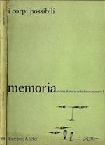 Memoria n. 3 - I corpi possibili