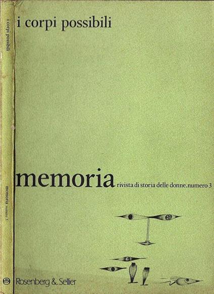 Memoria n. 3 - I corpi possibili - copertina