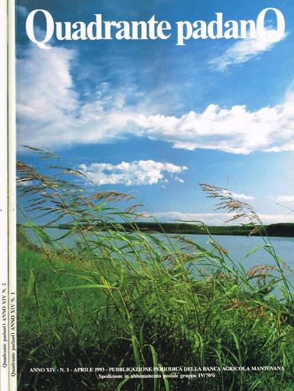 Quadrante Padano. Anno 1993 n.1, 2 - copertina