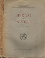Spirito ed Universo