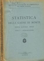 Statistica delle cause di morte nell'anno 1933, 2voll