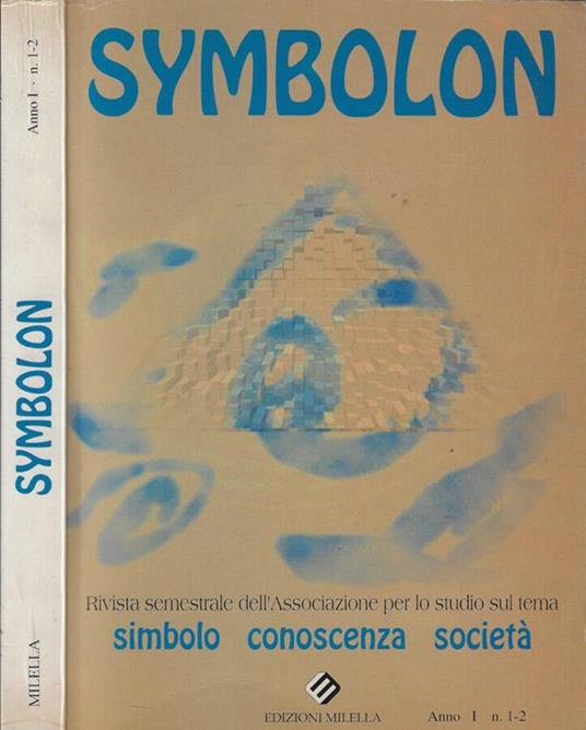 Symbolon anno 1997 N. 1-2 - Giovanni Manetti - copertina