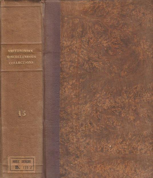 Smithsonian miscellaneous collections vol XV - copertina