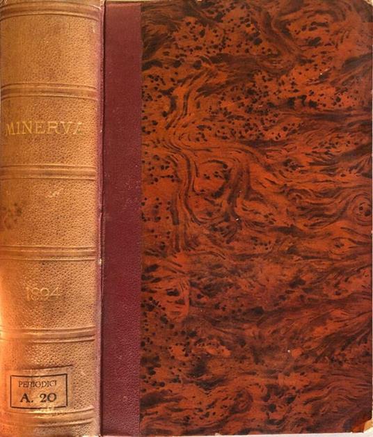 Minerva anno 1894 - copertina