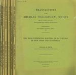 Transactions of the american philosophical society. New series, Volume n.64, fasc.1/8