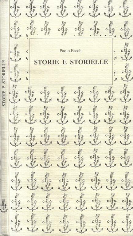 Storie e storielle - Paolo Facchi - copertina