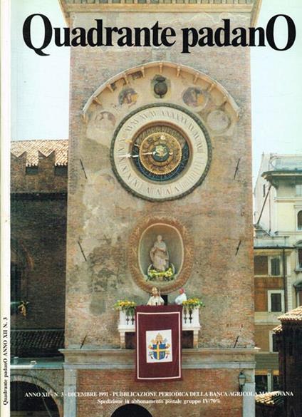 Quadrante Padano anno 1991 n.3 - copertina
