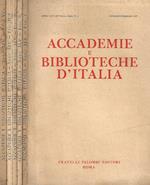 Accademie e Biblioteche D'Italia, anno XLV, nuova serie 1977