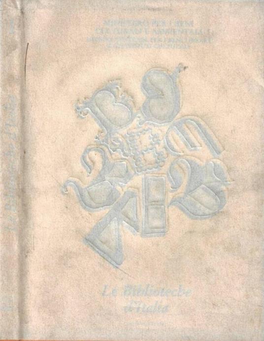 Le Biblioteche d'Italia 1 - copertina