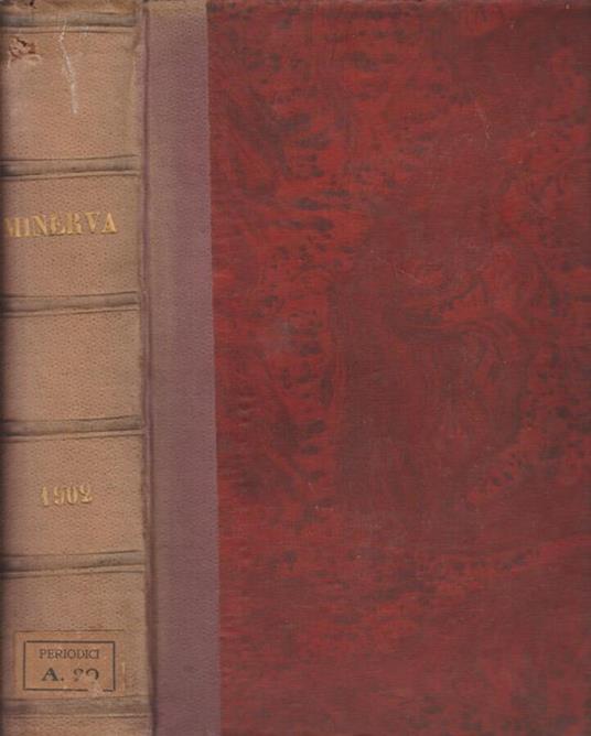 Minerva. Rivista delle riviste. Rassegna settimanale - copertina