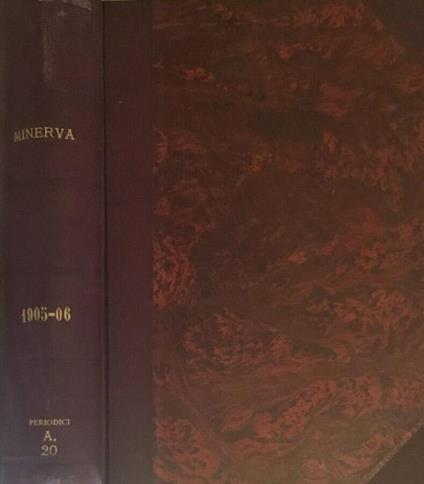 Minerva. Rivista delle riviste. Rivista Moderna - copertina