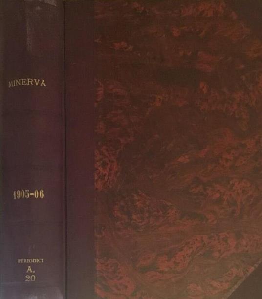 Minerva. Rivista delle riviste. Rivista Moderna - copertina