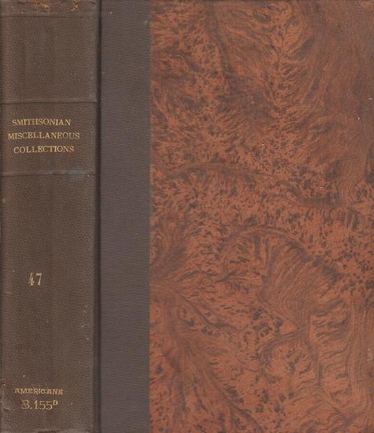 Smithsonian miscellaneous collections vol XLVII - copertina