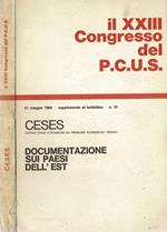 Il XXIII Congresso del P.C.U.S