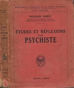Études et réflexions d'un psychiste