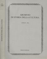 Archivio di storia della cultura Anno IX- 1996