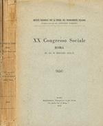 XX Congresso sociale Roma 29, 30, 31 maggio 1932-X
