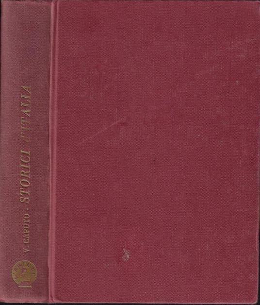 Storici d'Italia di tutti i tempi - Vincenzo Caputo - copertina
