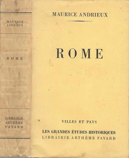 Rome - Maurice Andrieux - copertina