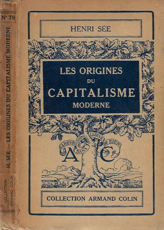 Les origines du Capitalisme moderne - copertina