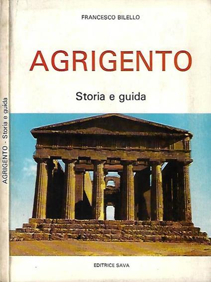 Agrigento - Francesco Bilello - copertina