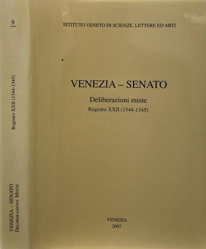 Venezia-Senato - Edoardo Demo - copertina
