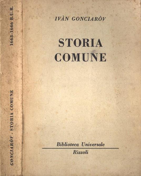 Storia comune - copertina
