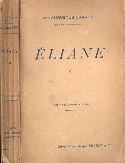 Eliane Vol. II - copertina