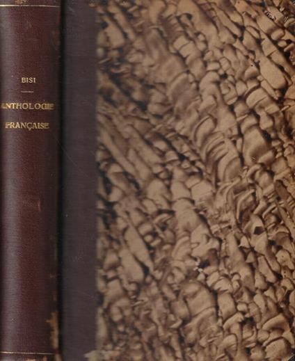 Anthologie francaise pour l'ecole d'Italie - Alceste Bisi - copertina